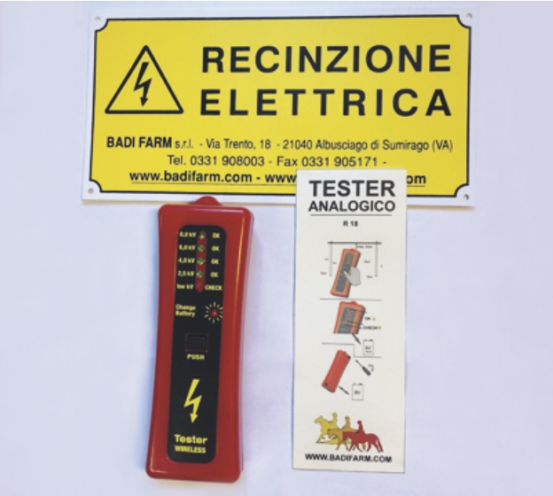 Tester analogico di linea portatile